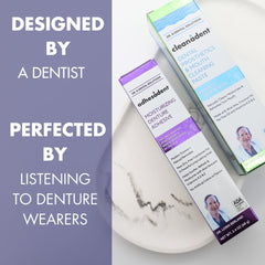 Dr. B Dental Solutions Adhesadent four-pack box