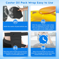 Adjustable elastic strap feature on wrap