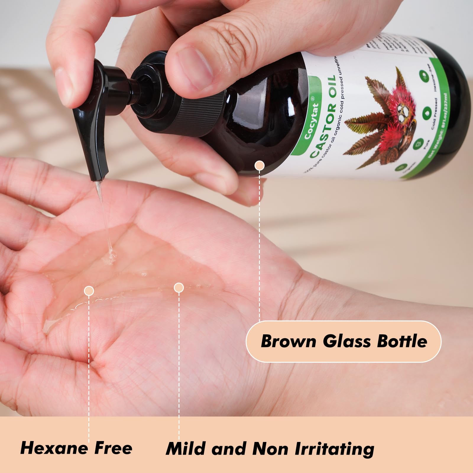 Adjustable elastic strap on castor oil pack wrap