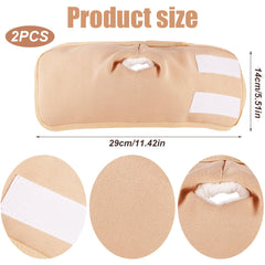 Adjustable hand wrap with castor oil pack