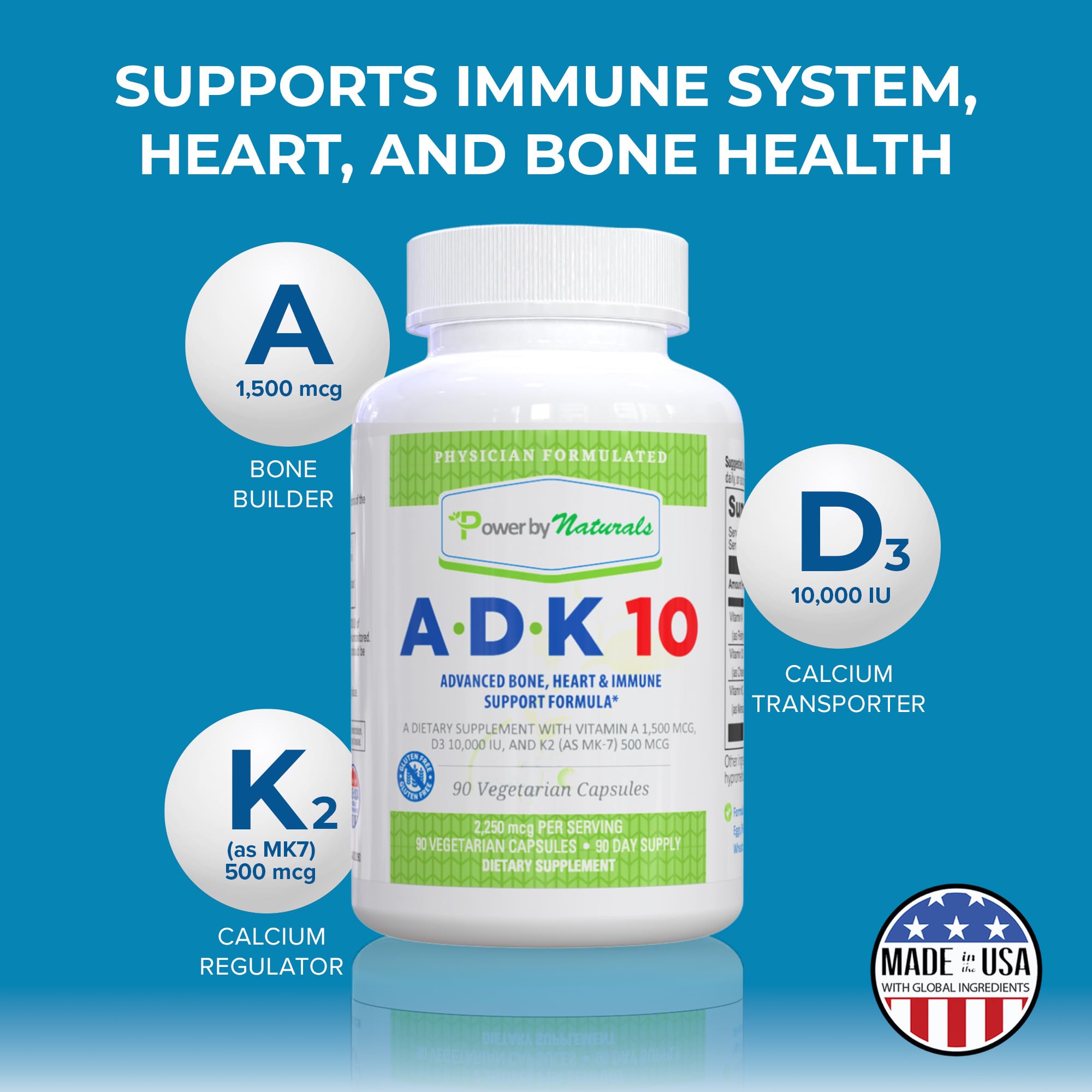 ADK 10 bottle front view