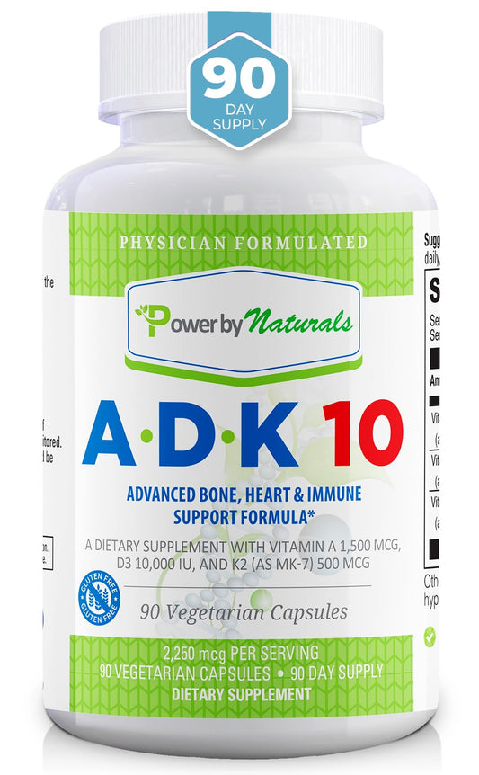 Power By Naturals ADK 10 bottle – hero image