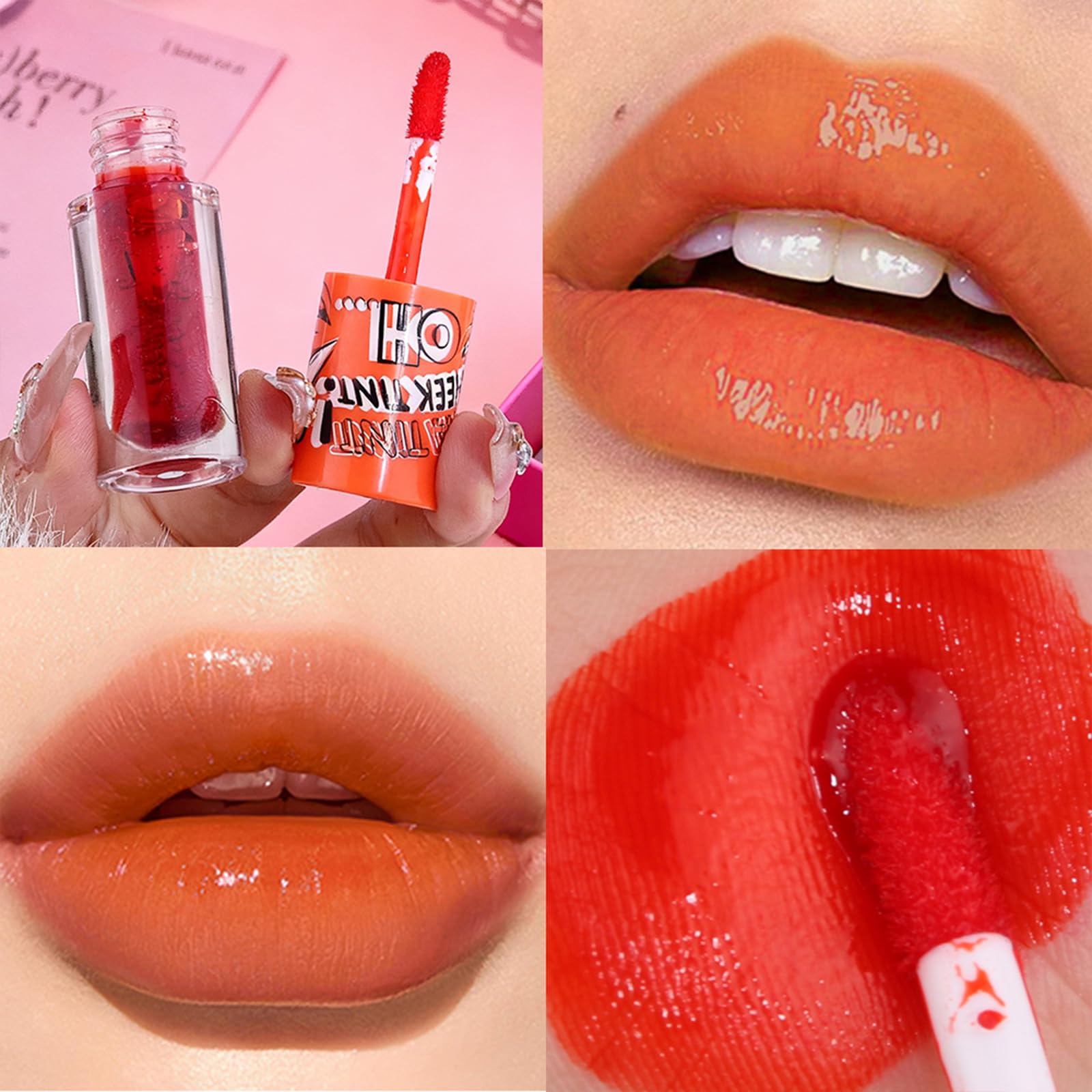 ADMD tint on eyes adds subtle shimmer for a fresh look.