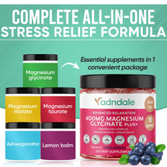 GMP and ISO 17025 lab testing certificate for Adndale gummies