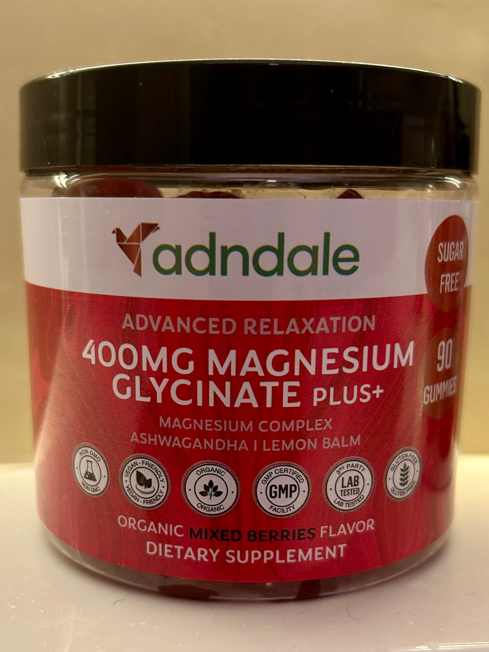 Vegan and gluten-free symbols on packaging