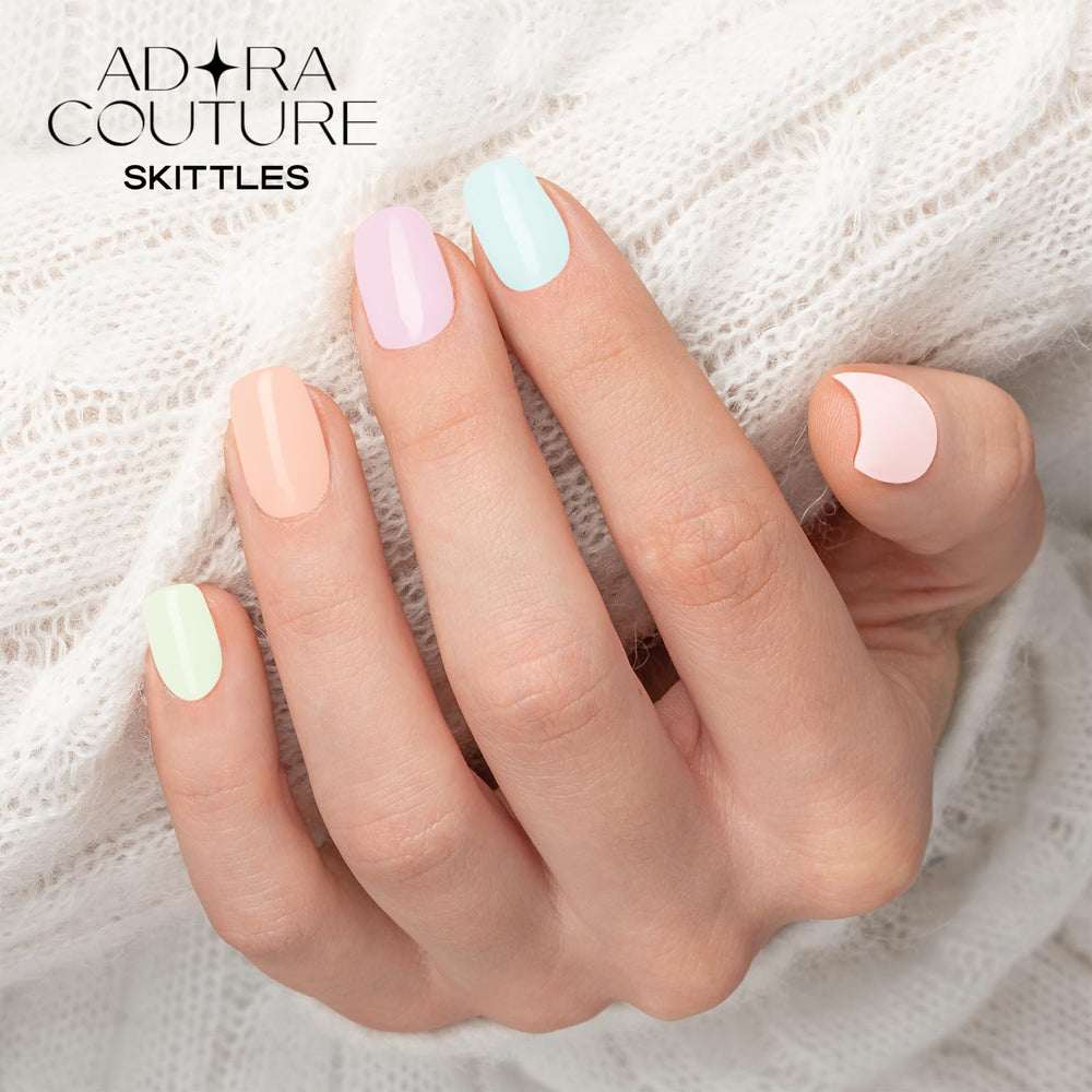 Adora Couture glitter design nails offering versatile party-ready options