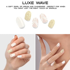 Adora Couture gel strip application kit with prep pads for easy nails.