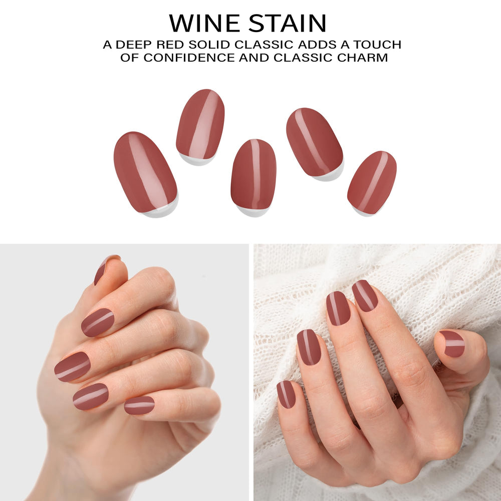 Adora Couture Glitter Pattern gel nail strips for quick party-ready nails