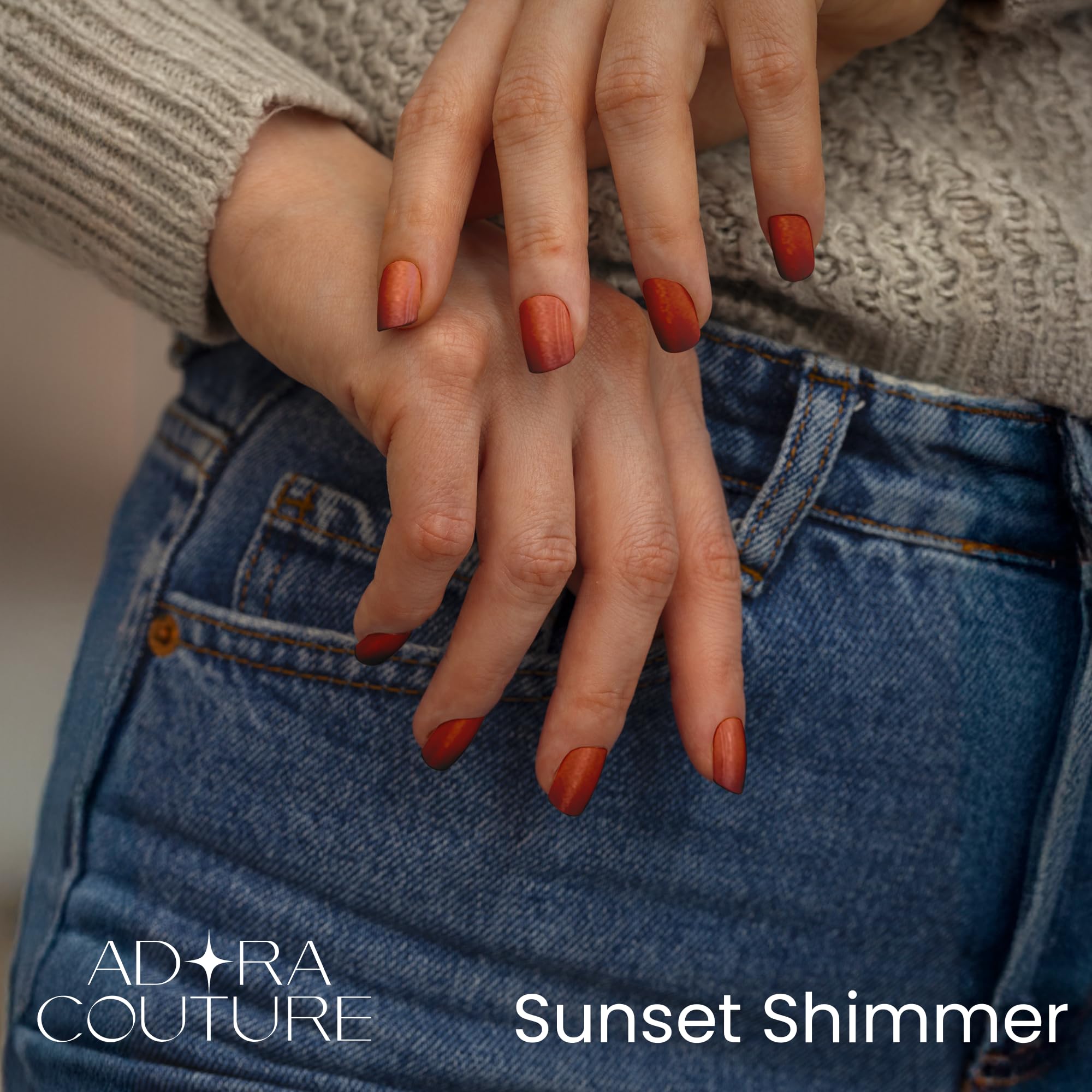 Adora Couture long-lasting gel nails for busy lifestyles and on-the-go looks.