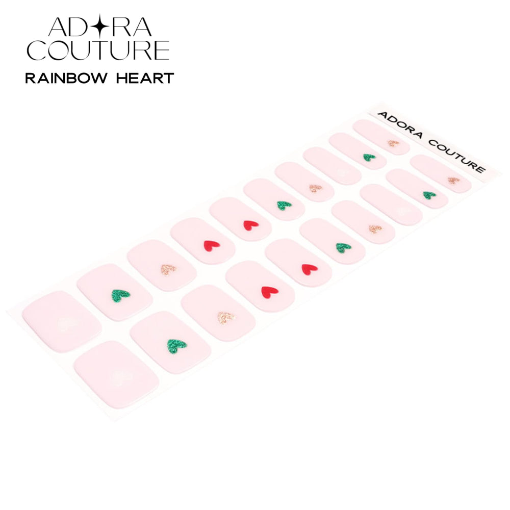 Adora Couture salon quality gel strips offer long lasting, chip free wear