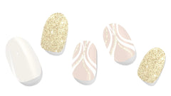 Adora Couture semi-cured nail strips with easy removal for natural nails.
