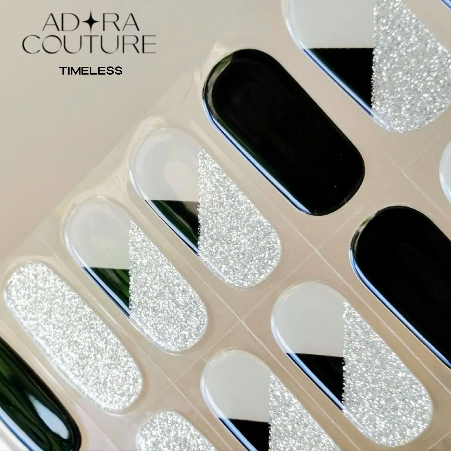 UV light required to cure Adora Couture strips for glossy longevity