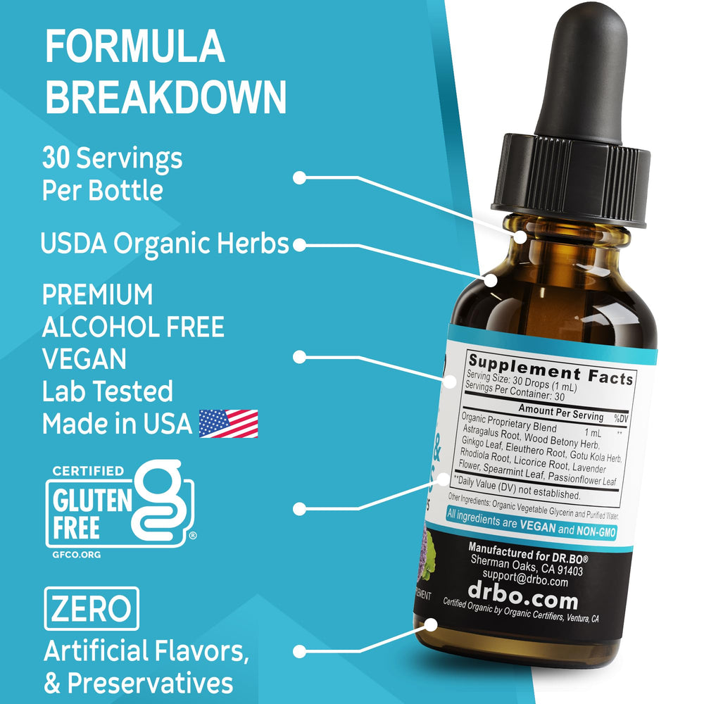 Adrenal Support Drops - suitable for adults