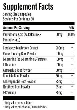 Adrenal Energy capsules and packaging – Doctor-formulated adrenal support supplement