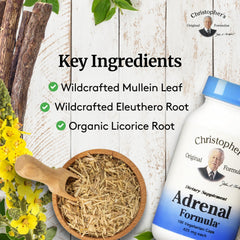 Adrenal Formula bottle on a white background