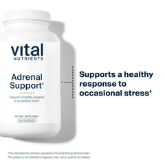 Adrenal Support capsules poured from bottle