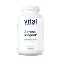 Vital Nutrients Adrenal Support bottle and label