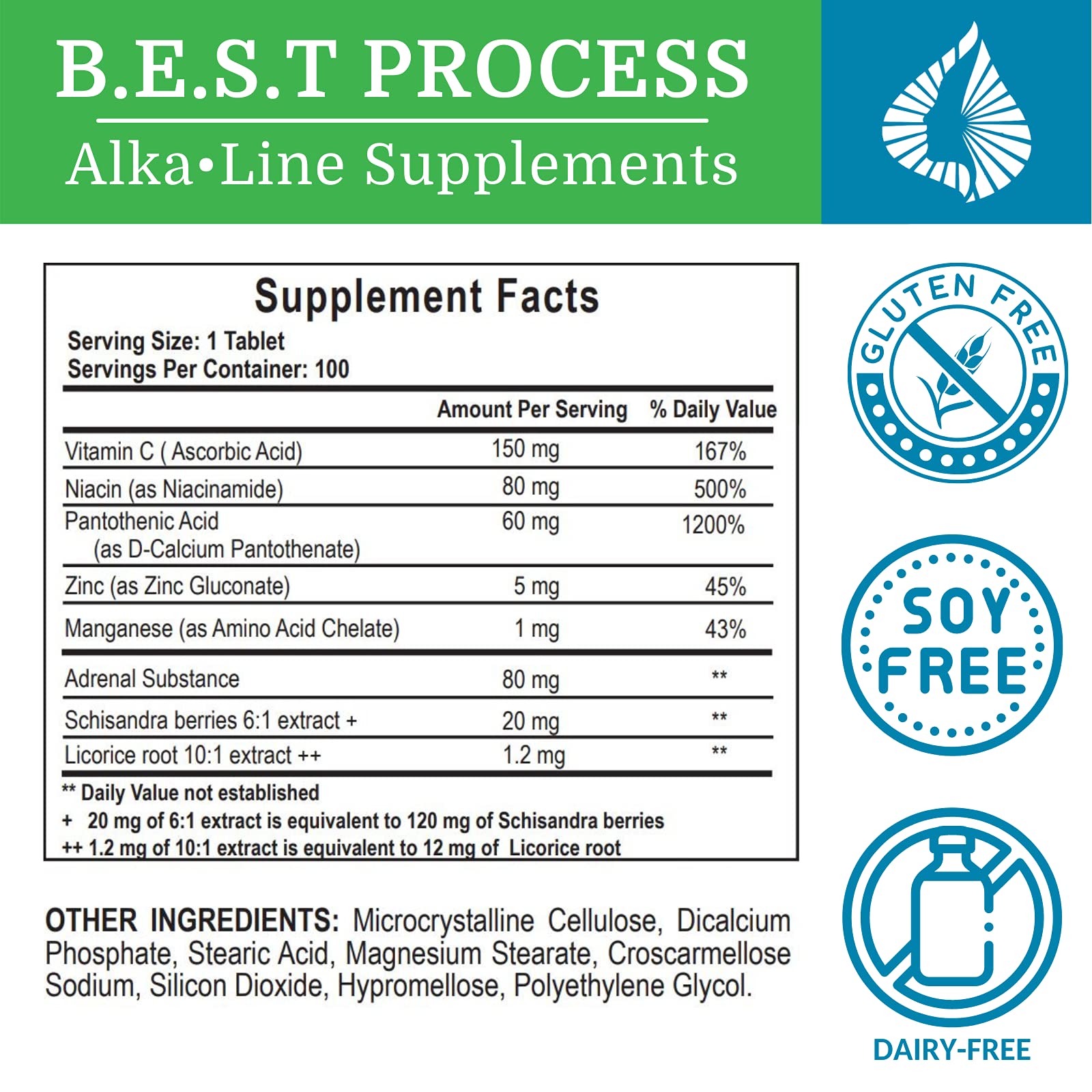 Schisandra and licorice root extract ingredients