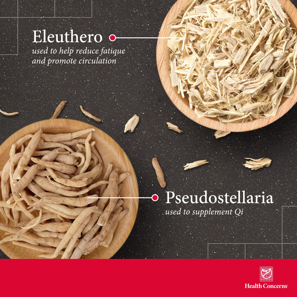 Close-up of Adrenosen ingredient label