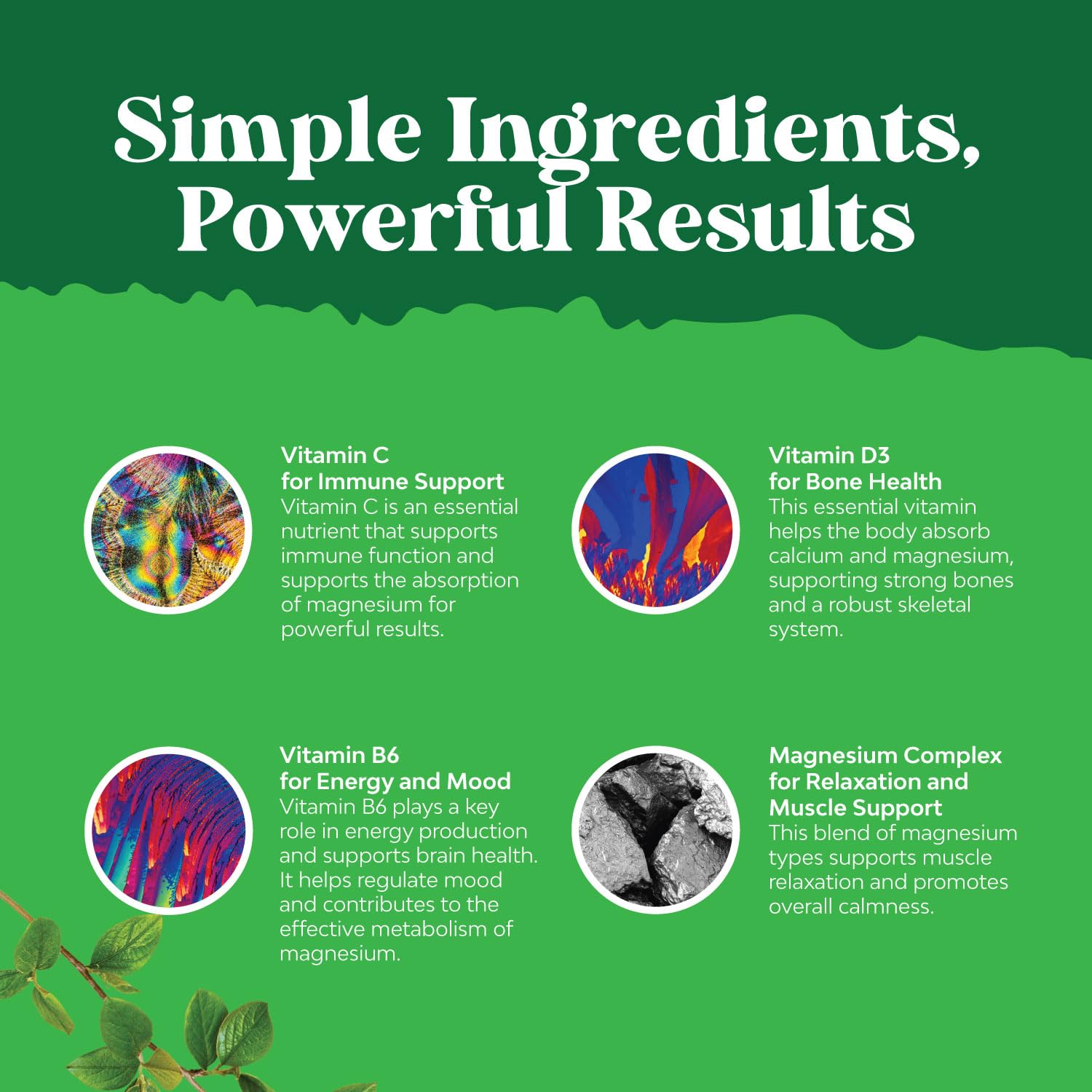 Adult and kids friendly magnesium chewables