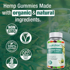 Bear-shaped hemp gummies for adults