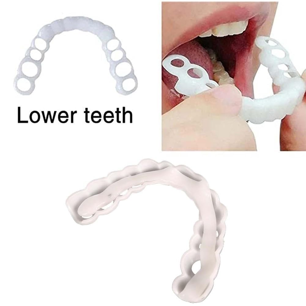 Adult-friendly design for quick smile makeover