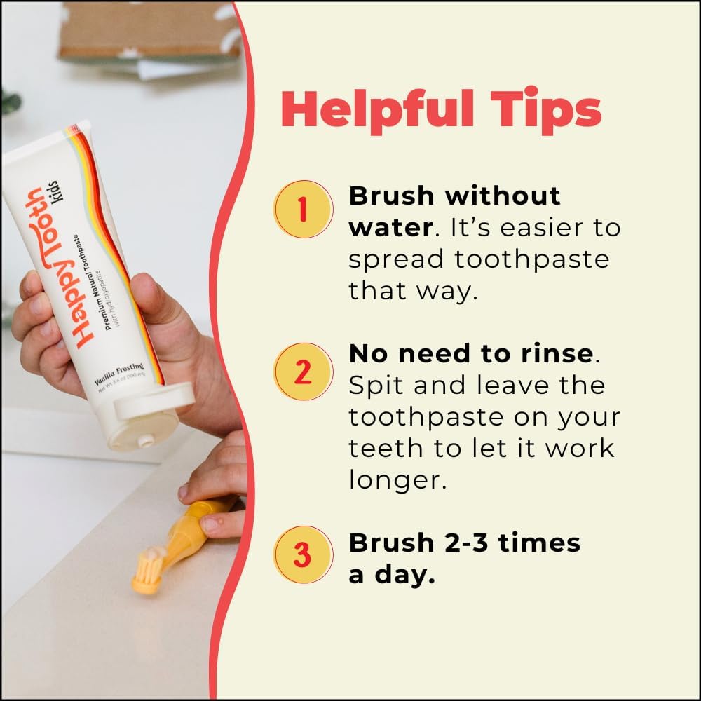 Adult smiling after using enamel-strengthening toothpaste