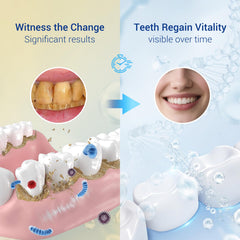 Adult brushing routine with hydroxyapatite toothpaste