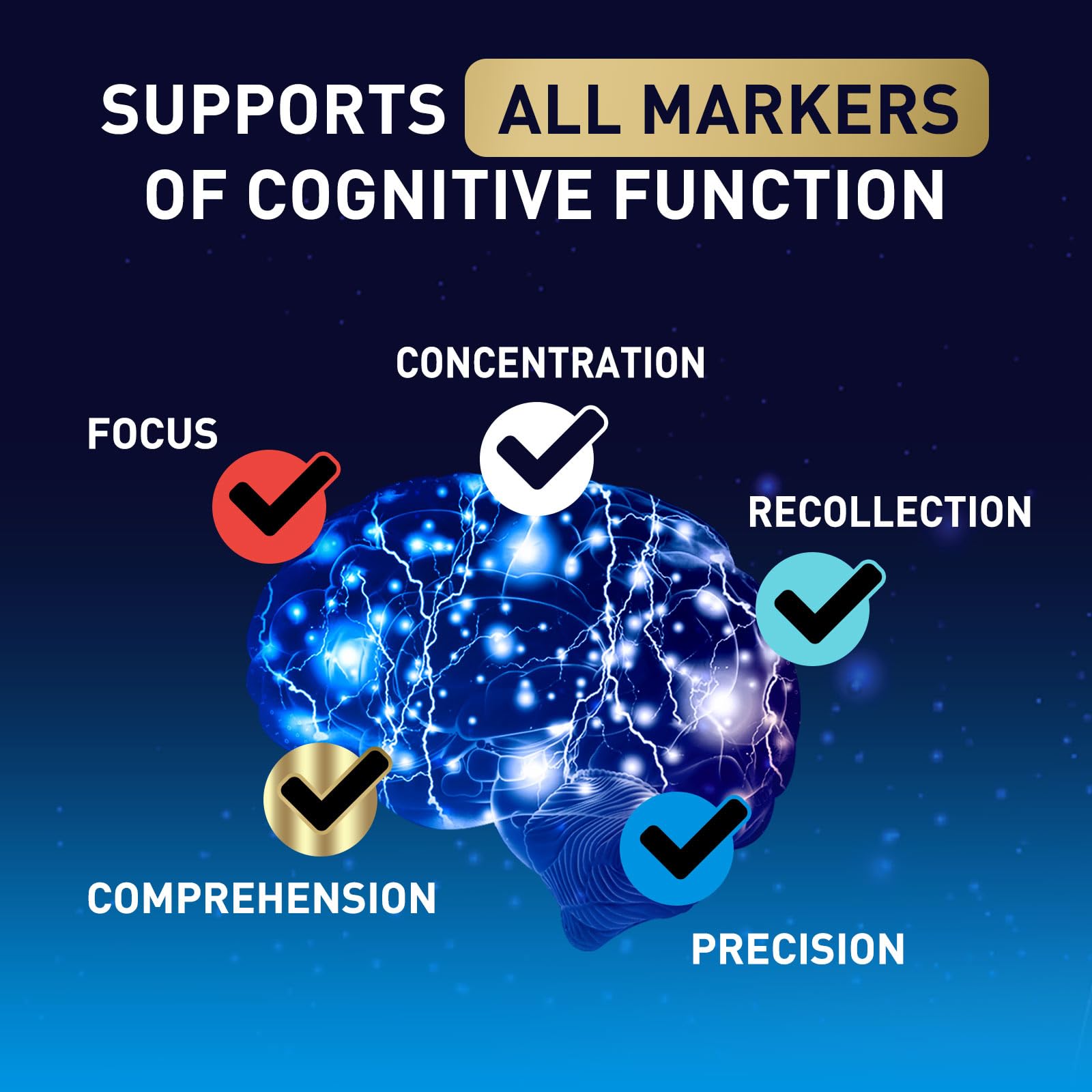 Adults using brain supplements gummies for memory and focus