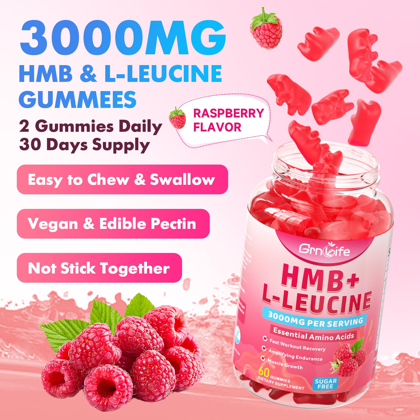 Adults and seniors using HMB & L-Leucine Gummies for workout recovery