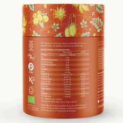 Scoop of Aduna Energy Superfood Blend powder