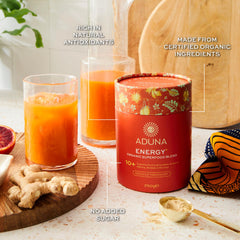 Serving suggestion with a smoothie