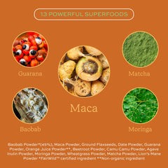 Aduna Energy Superfood Blend packaging