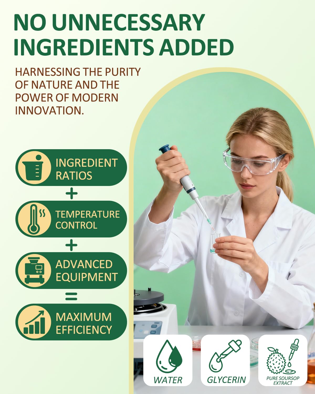 Illustration of advanced liquid extraction technology