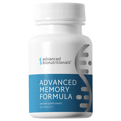 Box front view of Advanced Memory Formula bottle