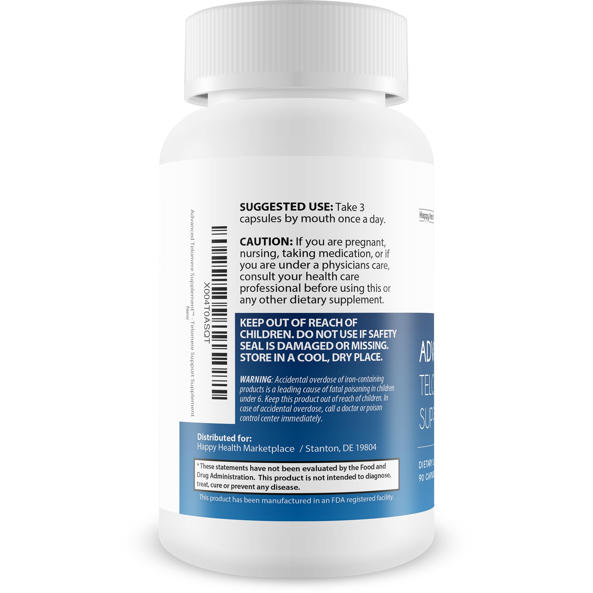 Telomere health and aging concept with vibrant visuals