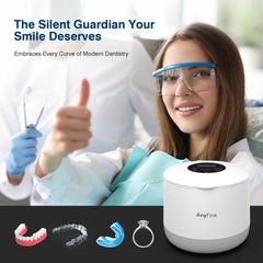 UV hygiene feature active on the cleaner