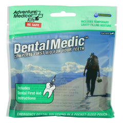 Adventure Medical Kits Dental Medic Kit in a waterproof DryFlex bag for travel emergencies