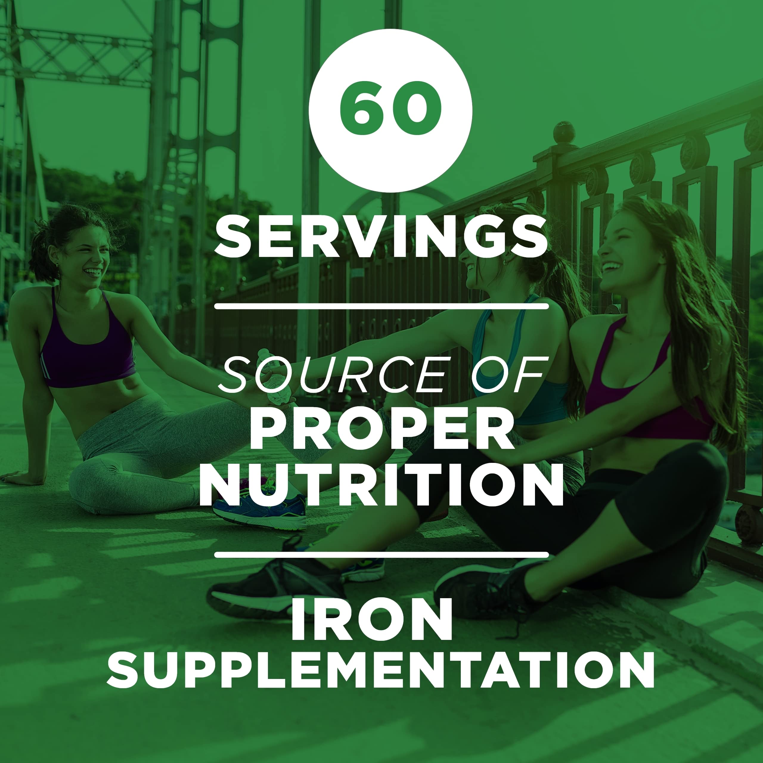 AdvoCare CorePlex with Iron supplement facts panel