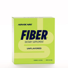 AdvoCare Fiber Dietary Supplement powder in 10 unflavored pouches