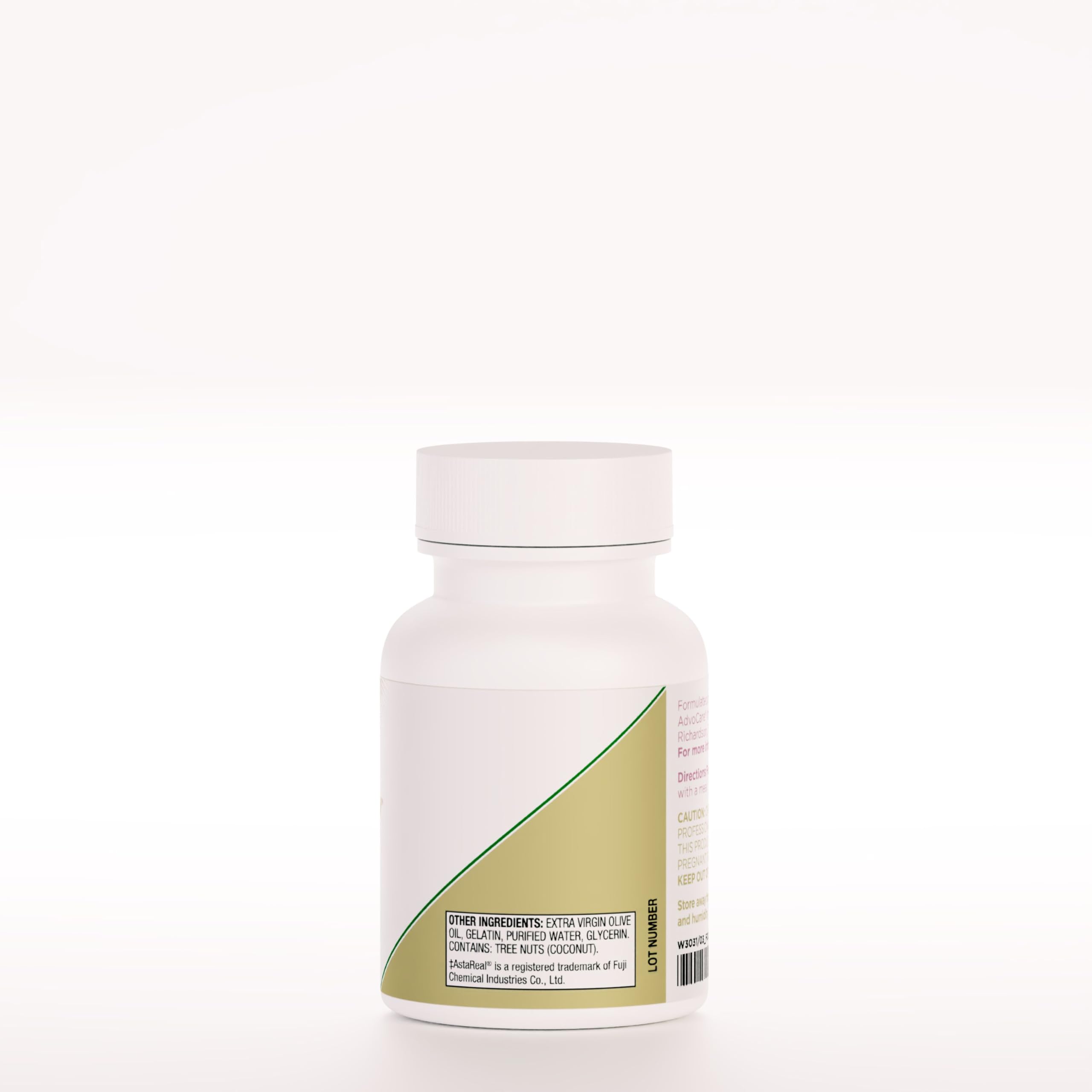 Close-up of AdvoCare Glow Skin softgels