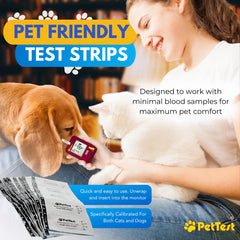 Advocate PetTest foil-wrapped strip preserves strip integrity for accurate home checks