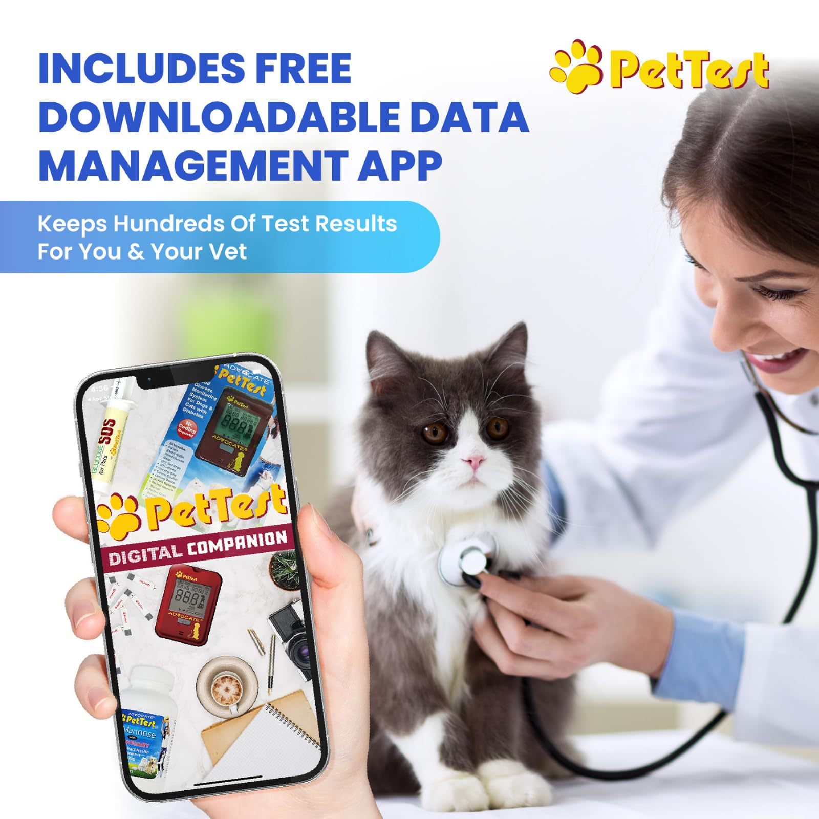 Advocate PetTest quick start instructions help setup in minutes