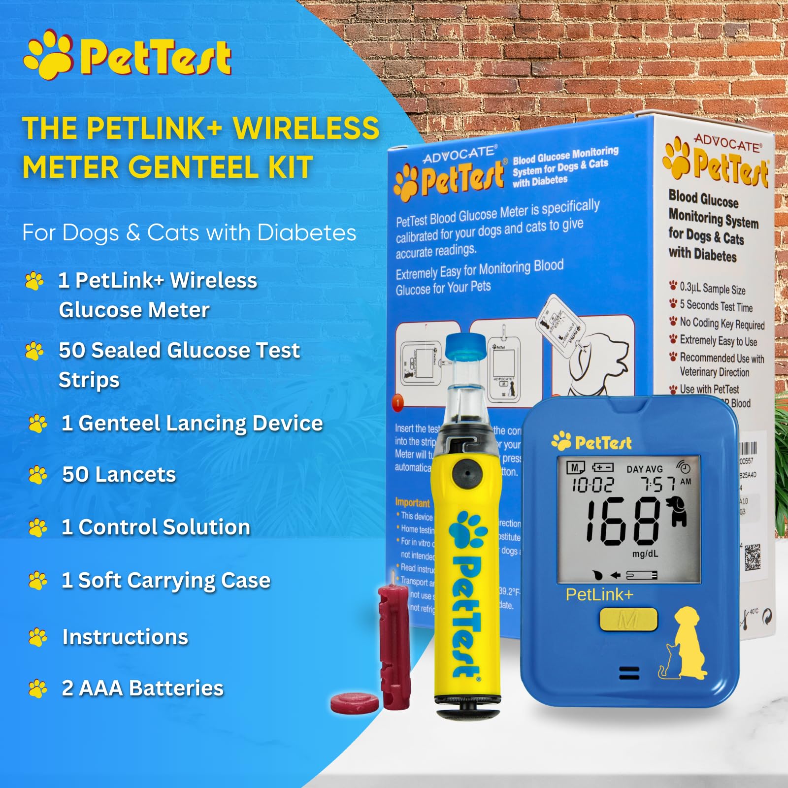 PetTest test results on phone app support easy tracking