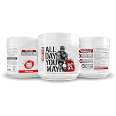 Athlete hydrating and recovering with AllDayYouMay Fruit Punch flavor