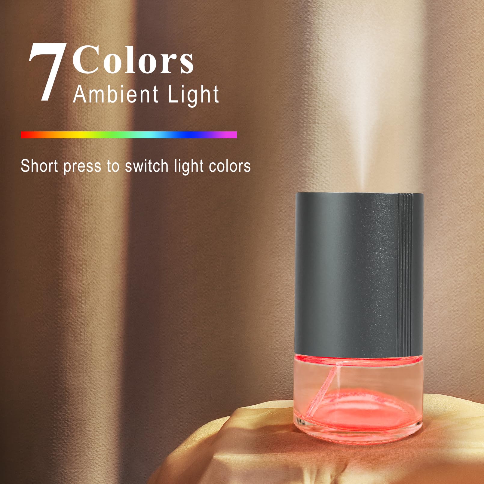 Aeeteek diffuser for home and office in gray finish