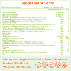 Clean, plant-based formula bottle packaging and ingredients list