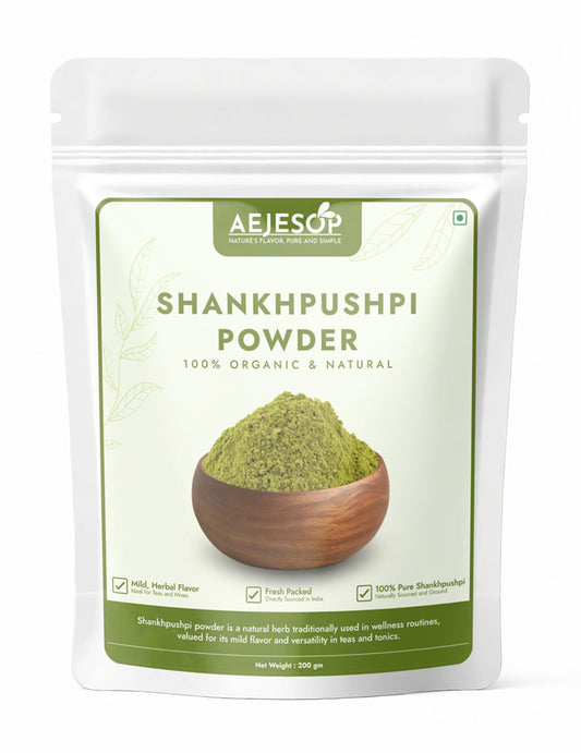 AEJESOP Shankhpushpi Powder 7oz (200g) packaging