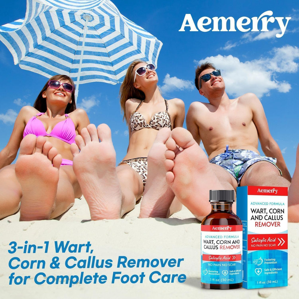 Aemerry bottle emphasizes gentle ingredients safe for all.