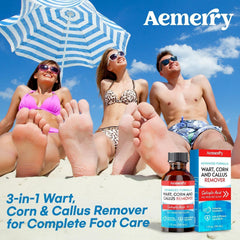 Aemerry bottle emphasizes gentle ingredients safe for all.
